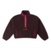 Sherpa Half Zip Top Asia Sizing “Eternal Earth Brown”