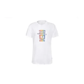 Slim Fit Printing Short Sleeve White