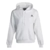 Small logo Long-sleeve Hooded Sweater White