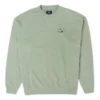 Sneakers Patch Loose Fit Sweatshirt Asia Sizing “Summit Sage”