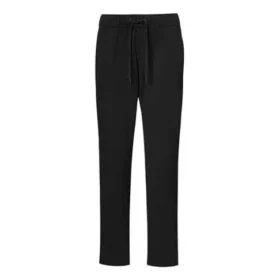 Solid Color High Waist Casual Pants Asia Sizing “Black”