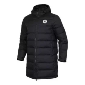 Sports Leisure Thickened Thermal Windproof Hooded Down Jacket Asia Sizing “Black”
