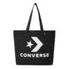 Star Chevron Tote Bag “Black”