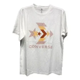 Star Chevron Zoomed In Graphic T-Shirt Asia Sizing “White”