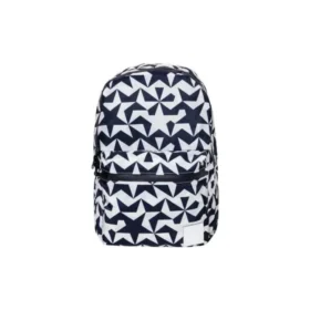 Star Logo Backpack “White Navy”