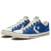 Star Player Retro Casual Skateboarding Shoes Unisex Blue White