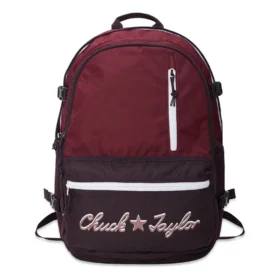 Straight Edge Chuck Taylor Logo Backpack “Burgundy”
