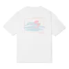Summer Activity Surf Graphic T-Shirt Asia Sizing “White”
