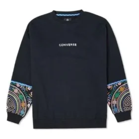 Tapesty Crewneck Sweatshirt Asia Sizing “Black”