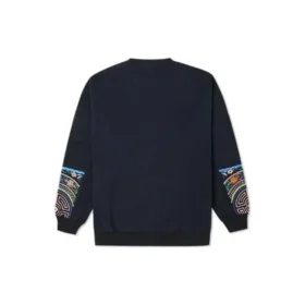 Tapesty Crewneck Sweatshirt Asia Sizing “Black”