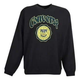 University Crew Sweatshirt Asia Sizing “Black”