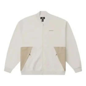 Wordmark Bomber Jacket Asia Sizing “Beige”