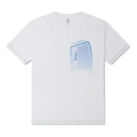 Zip Pocket T-shirt Asia Sizing “White”